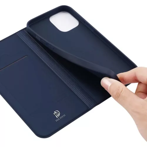iPhone 14 Plus Dux Ducis Skinpro fliptok kék-6934913035085 5 kép