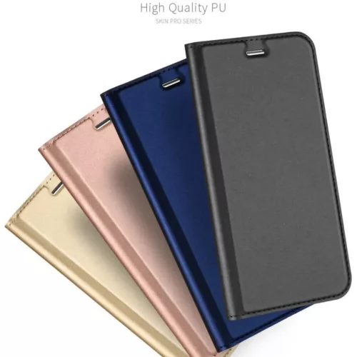 Xiaomi Poco X4 Pro 5G Dux Ducis Skinpro fliptok arany-6934913039373 7 kép