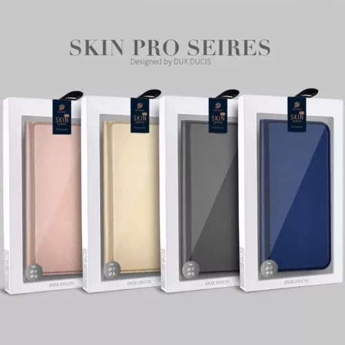 Xiaomi Poco X4 Pro 5G Dux Ducis Skinpro fliptok arany-6934913039373 8 kép