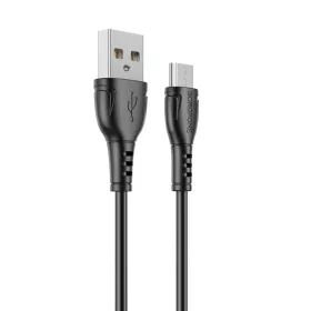 USB - Micro USB Kábel Borofone BX51 Triumph 2,4A 1m fekete-6931474743916 1 kép