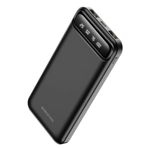 Borofone Power Bank 10000 mAh BJ14 Freeway - 2xUSB - fekete-6931474750310 1 kép