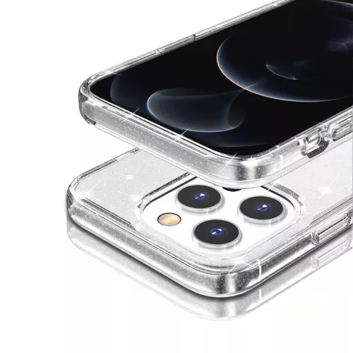 Samsung Galaxy M33 5G Crystal Glitter Tok ezüst-5900217942634 3 kép