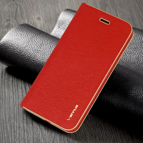 Xiaomi Redmi 10A Vennus Book fliptok piros-5900217894339 3 kép