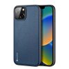 iPhone 14 Dux Ducis Fino nylon bevonatú tok kék