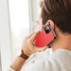 iPhone 14 Dux Ducis Fino nylon bevonatú tok piros-6934913036815 7 kép