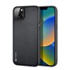 iPhone 14 Plus Dux Ducis Fino nylon bevonatú tok fekete-6934913036822 1 kép