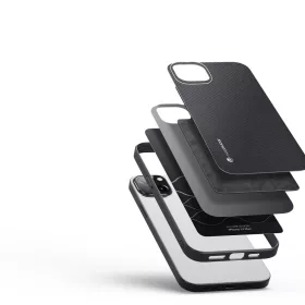 iPhone 14 Plus Dux Ducis Fino nylon bevonatú tok fekete-6934913036822 1 kép