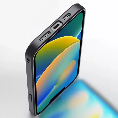 iPhone 14 Plus Dux Ducis Fino nylon bevonatú tok fekete-6934913036822 9 kép
