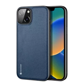 iPhone 14 Plus Dux Ducis Fino nylon bevonatú tok kék-6934913036839 6 kép