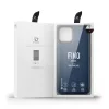 iPhone 14 Plus Dux Ducis Fino nylon bevonatú tok kék-6934913036839 9 kép