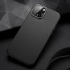 iPhone 14 Dux Ducis Grit bőr tok (MagSafe kompatibilis) fekete-6934913036914 2 kép