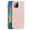 iPhone 14 Dux Ducis Grit bőr tok (MagSafe kompatibilis) rózsaszín-6934913036938 10 kép