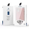 iPhone 14 Dux Ducis Grit bőr tok (MagSafe kompatibilis) rózsaszín-6934913036938 1 kép