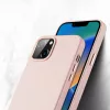 iPhone 14 Dux Ducis Grit bőr tok (MagSafe kompatibilis) rózsaszín-6934913036938 9 kép