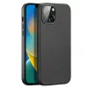 iPhone 14 Plus Dux Ducis Grit bőr tok (MagSafe kompatibilis) fekete-6934913036945 10 kép