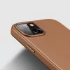 iPhone 14 Plus Dux Ducis Grit bőr tok (MagSafe kompatibilis) barna-6934913036952 3 kép