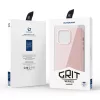 iPhone 14 Pro Dux Ducis Grit bőr tok (MagSafe kompatibilis) rózsasz�-6934913036990 1 kép