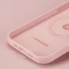 iPhone 14 Pro Dux Ducis Grit bőr tok (MagSafe kompatibilis) rózsasz�-6934913036990 2 kép