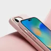 iPhone 14 Pro Dux Ducis Grit bőr tok (MagSafe kompatibilis) rózsasz�-6934913036990 6 kép