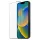 iPhone 14 Dux Ducis 10D KIjelzővédő üvegfólia fekete (Tokbarát)-6934913037980 8 kép