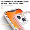 iPhone 14 Pro Acrylic hybrid tok pink / rózsaszín ütésálló anti-- 6 kép