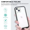 iPhone 14 Plus Acrylic hybrid tok fekete ütésálló anti-shock- 5 kép
