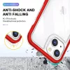 iPhone 14 Plus Acrylic hybrid tok piros anti-shock- 3 kép