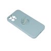 Samsung Galaxy S21 FE Szilikon tok hátlapi gyűrűvel világos zöld-5900495984531 5 kép