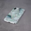 Samsung Galaxy A03S Marmur tok geometrikus mintázattal zöld-5900495969644 2 kép