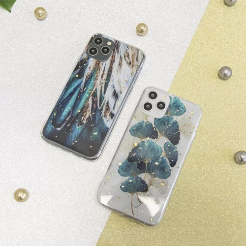 Realme C31 Gold Glam tok Leaves-5907457704893 9 kép