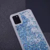 Samsung Galaxy M52 5G Liquid Sparkle folyékony flitteres tok kék-5900495985682 6 kép