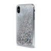 Samsung Galaxy M52 5G Liquid Sparkle folyékony flitteres tok ezüst