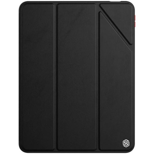 iPad Pro 11 2020/2021 Nillkin Bevel Környezetbarát Bőr Tok Fekete-6902048221307 4 kép