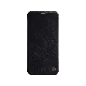 Samsung Galaxy M53 5G Nillkin Qin bőr fliptok fekete-6902048246515 1 kép