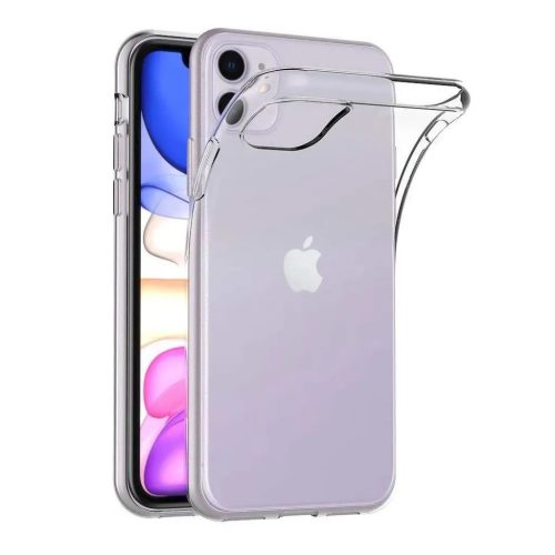 iPhone 11 Ultravékony 0.5mm TPU tok átlátszó-5903396016929 1 kép