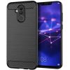 Huawei Mate 20 Lite Forcell carbon mintás tok fekete