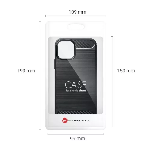 Xiaomi Redmi 10C Forcell carbon mintás tok fekete-5903396158155 8 kép
