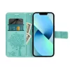 Samsung Galaxy A33 5G Forcell MEZZO fa mintás fliptok zöld-5903396144240 4 kép