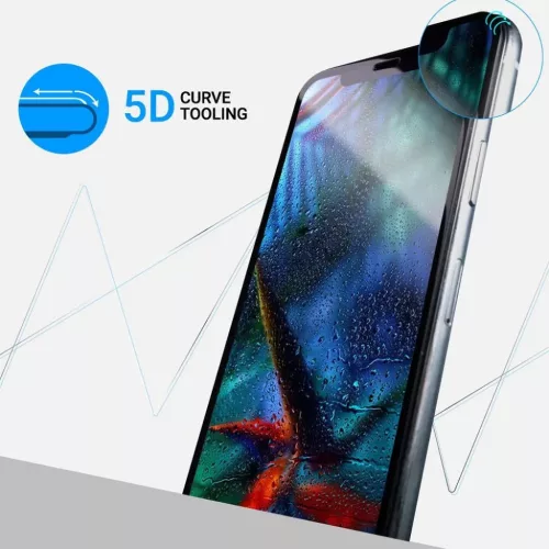 Samsung Galaxy A33 5G 5D Full Glue kijelzővédő üvegfólia fekete-5903396146961 3 kép