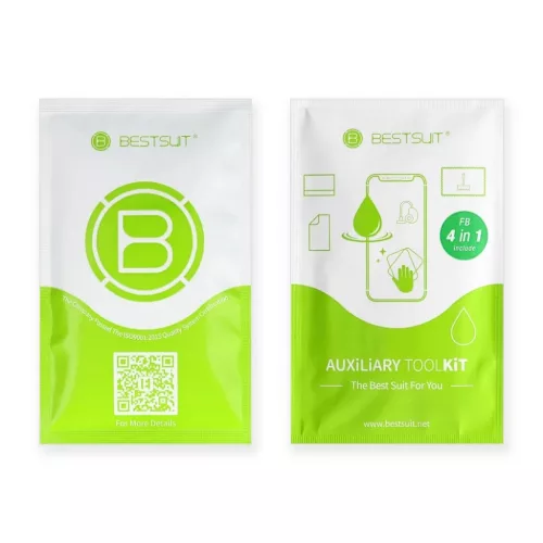 Iphone 14 Pro Max/15 Plus Bestsuit Flexible Hybrid kijelzővédő üve-5903396160790 3 kép