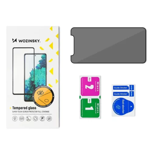 iPhone 14 Pro/15 Privacy kijelzővédő üvegfólia Wozinsky 9H-9145576258231 2 kép