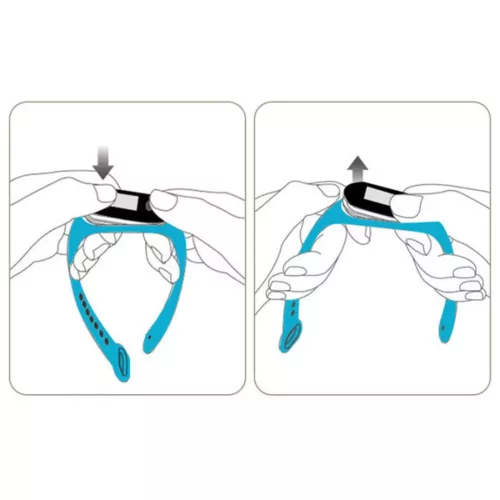 Xiaomi Smart Band 7 szilikon óraszíj fehér-9145576255179 2 kép