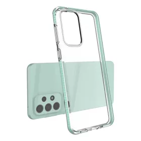 Samsung Galaxy A33 5G Spring átlátszó TPU tok színes kerettel söt-9145576244319 1 kép