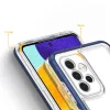 Samsung Galaxy A33 5G Clear Gel átlátszó tok kék kerettel-9145576244494 6 kép