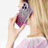 iPhone 13 Pro Max Design virágmintás tok lila-9145576253830 6 kép
