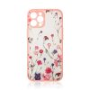 iPhone 13 Pro Max Design virágmintás tok rózsaszín-9145576253847 1 kép