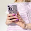 iPhone 13 Pro Max Design virágmintás tok rózsaszín-9145576253847 4 kép