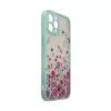 iPhone 13 Pro Max Design virágmintás tok kék-9145576253854 1 kép