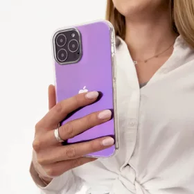 iPhone 13 Pro Max Aurora Neon Gel tok lila-9145576253434 1 kép