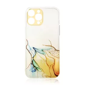 iPhone 13 Pro Marble Gel tok narancssárga-9145576251591 1 kép